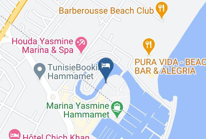 Tunisia - Vincci Flora Park Maps