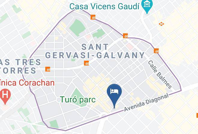 Barcelona - Hotel Vincci Mae Maps