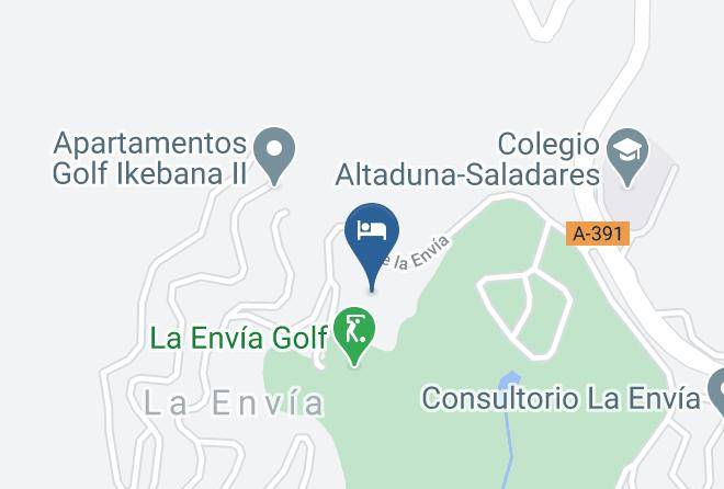 Hotel Envia Almeria Spa & Golf Map