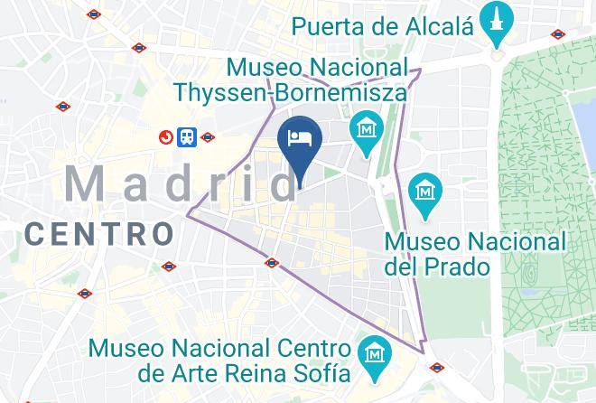 Madrid - Hotel Vincci Soho Maps