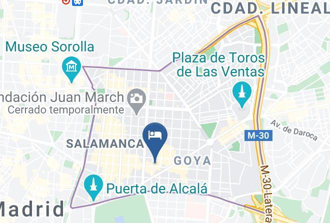 Madrid - Hotel Vincci Soma Maps