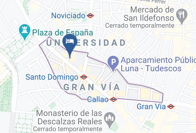 Madrid - Hotel Vincci Via 66 Maps