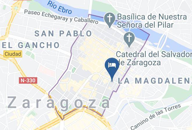 Zaragoza - Vincci Zaragoza Zentro Maps