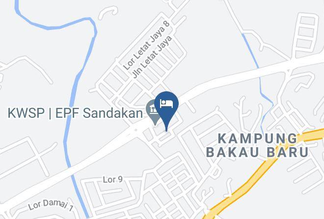 Bahagian Sandakan - Vince Signature Suites Maps