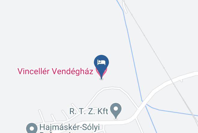 Kiralyszentistvan - Vinceller Vendeghaz Maps