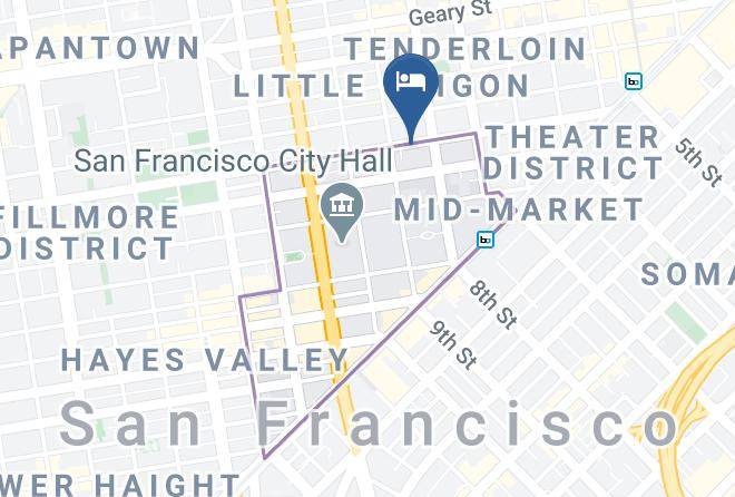 San Francisco - Vincent Hotel Maps