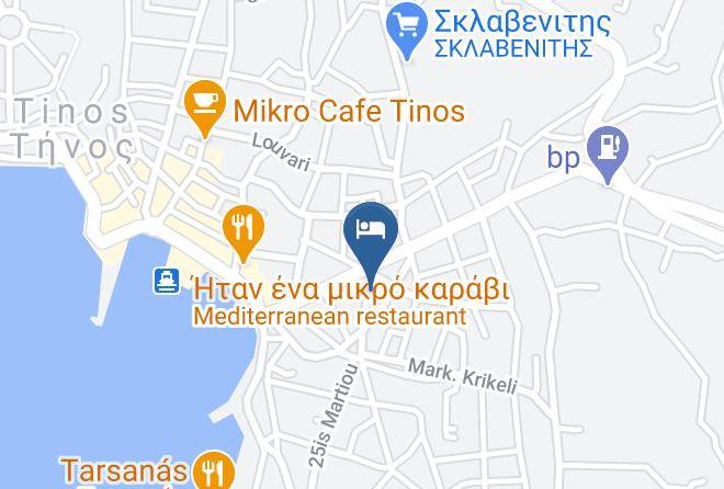 Tinos - Vincenzo Family Hotel Maps