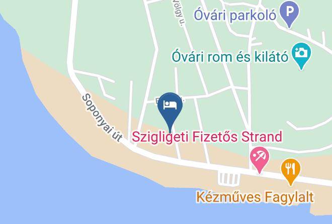 Szigliget - Vincze Vendeghaz Maps