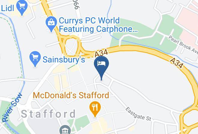 Staffs - Vine Stafford Maps