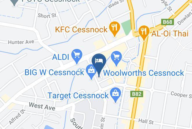 Cessnock - Wine Country Motor Inn Maps