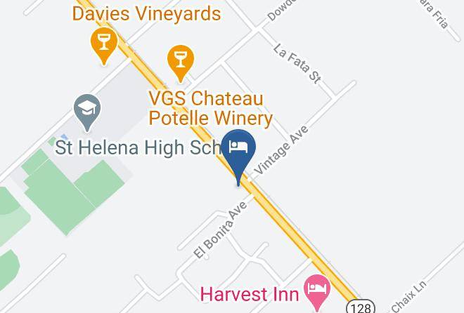 Napa - Vineyard Country Inn Maps