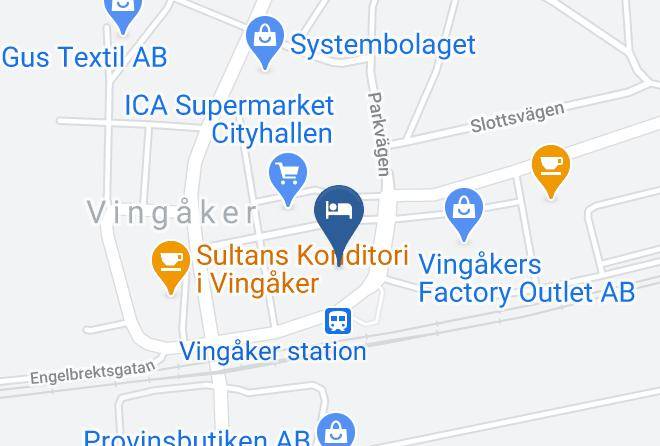 Vingaker - Vingakers Hotell & Restaurant Nat Gott Maps