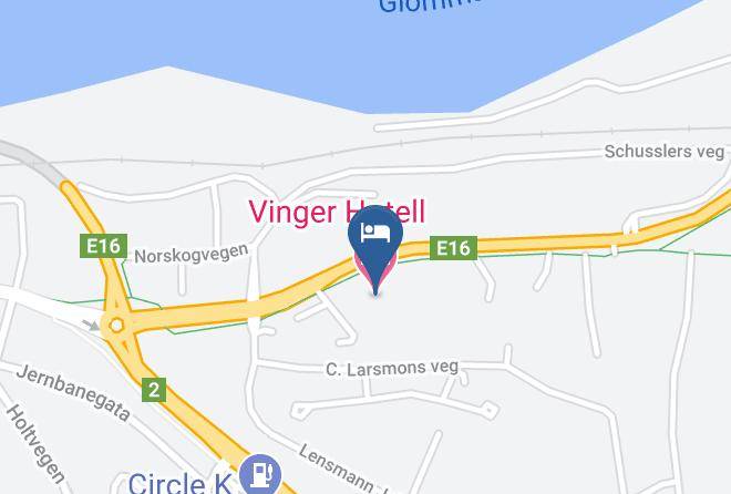 Kongsvinger - Vinger Hotell Maps
