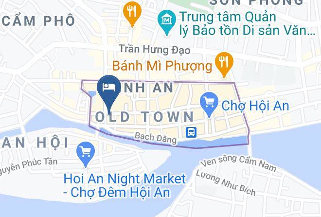 Hi An - Vinh Hung 1 Heritage Hotel Maps