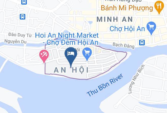Hi An - Vinh Hung Riverside Resort & Spa Maps