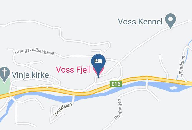 Voss - Vinje Turisthotel Maps