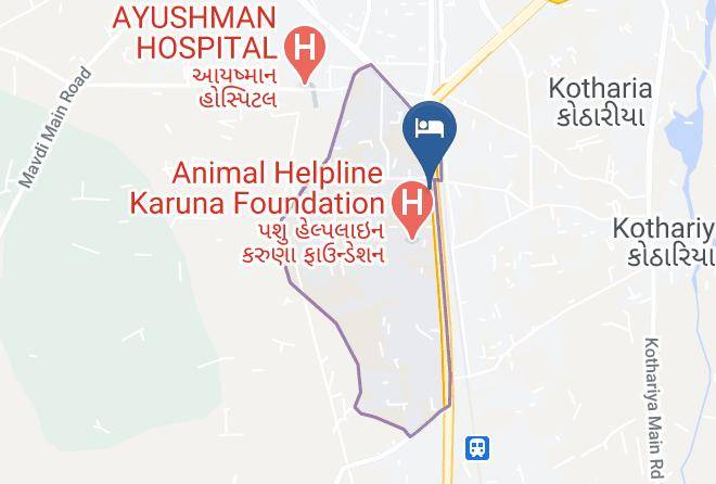 Rajkot - Vinnca Krishna Park Hotel Maps