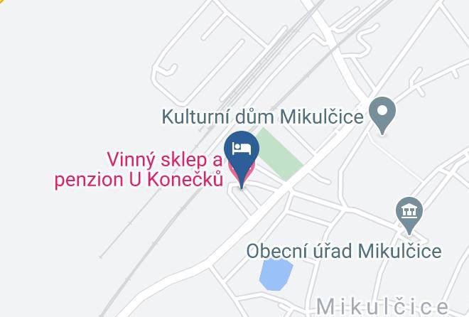 Hodonin - Vinny Sklep A Penzion U Konecku Maps