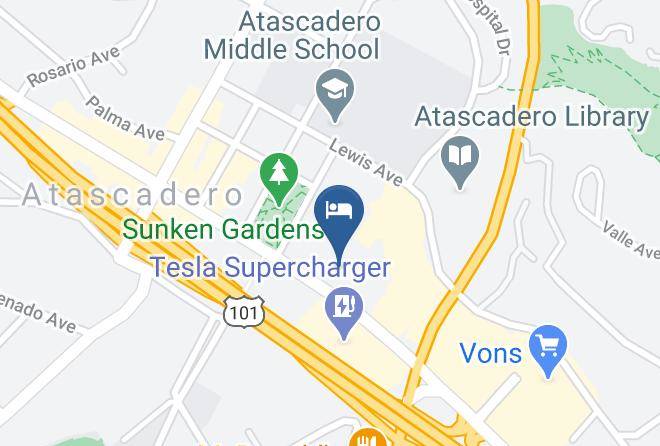 San Luis Obispo - Vino Inn & Suites Maps