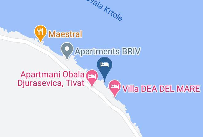 Tivat - Vino Santo Maps