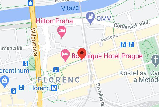 Prague - Vino V Karline Maps