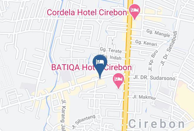 Vinotel Cirebon Map