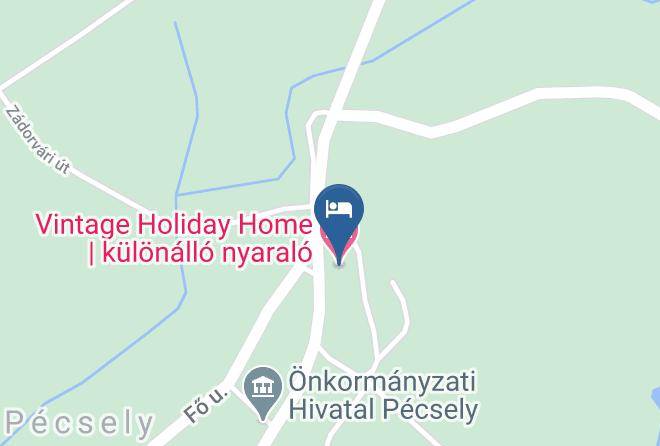 Pecsely - Vintage Holiday Home Kulonallo Nyaralo Maps