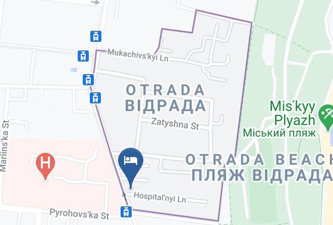 Odesa - Vintage Hotel Odessa Maps