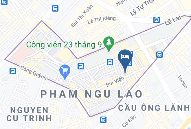 Phm Ngu Lao Street - Vintage Hotel Maps