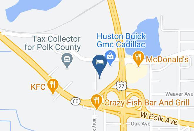 Vintage Inn Lake Wales Map