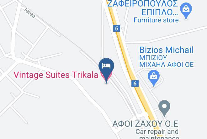 Trikala - Vintage Suites Trikala Maps
