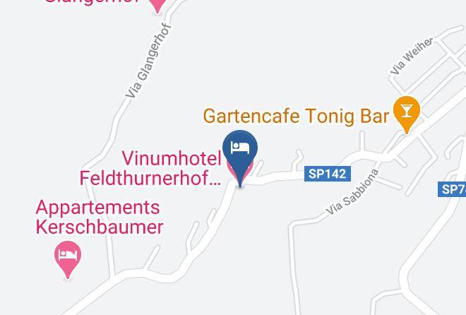 Bolzano - Vinumhotel Feldthurnerhof Panorama Wellness Maps
