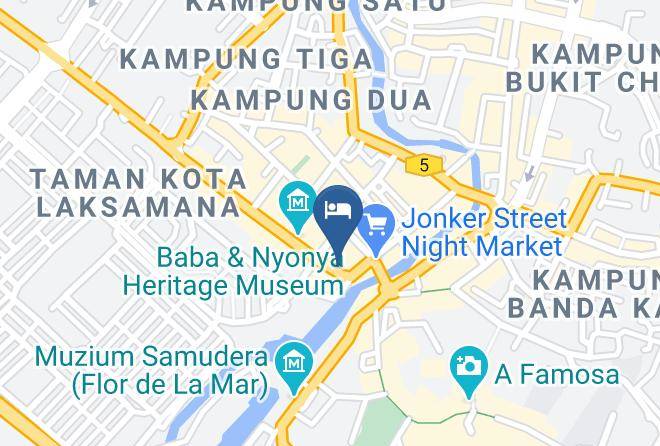 Melaka Tengah - Vinz Hotel Maps