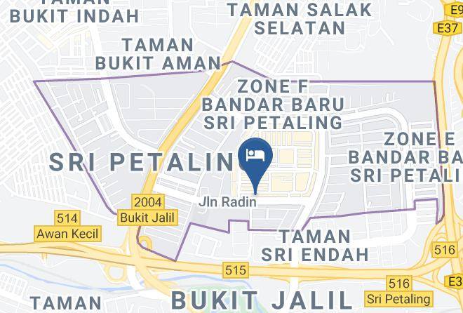 Kuala Lumpur - Vio Hotel Sri Petaling Maps