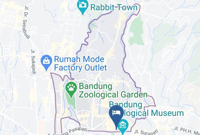 Bandung - Vio Hotel Surapati Bandung Maps