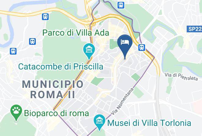 Rome - Viola Accommodation Maps