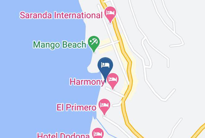 Viola Garden Hotel Restaurant Map