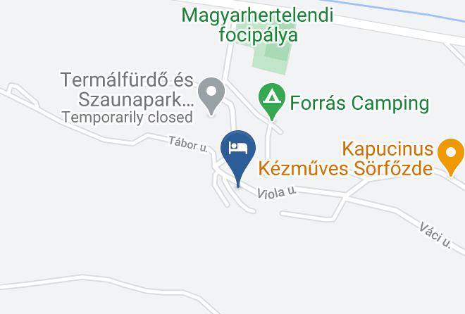 Magyarhertelend - Viola Vendeghaz Maps