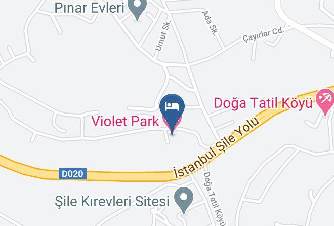Sile - Violet Park Hotel Maps