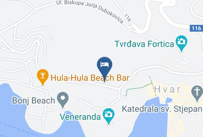 Hvar - Violeta Hvar Maps