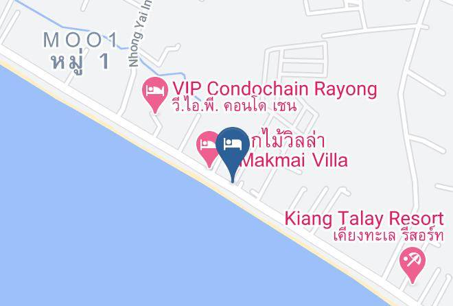 Amphoe Mueang Rayong - Vip Chain Resort Maps
