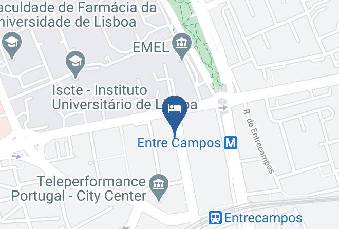 Lisbon - Vip Executive Entrecampos Hotel & Conference Maps