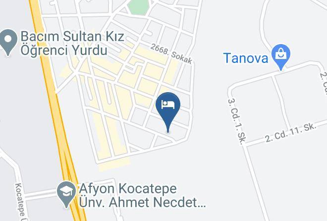 Afyonkarahisar - Vip Hotel Maps