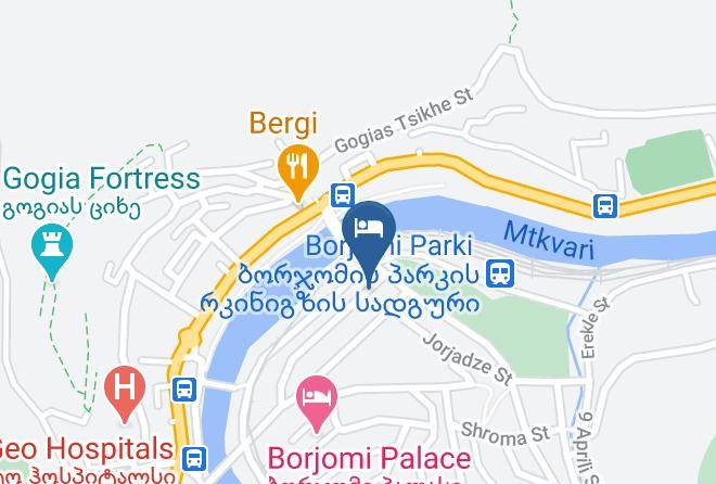 Borjomi - Vip Hotel Maps