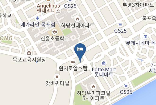 Vip Hotel Mokpo Map