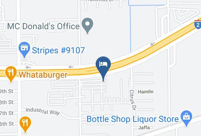 Cameron - Vip La Feria Rv Park Maps