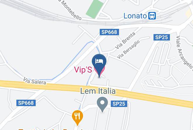 Brescia - Vip's Motel Maps