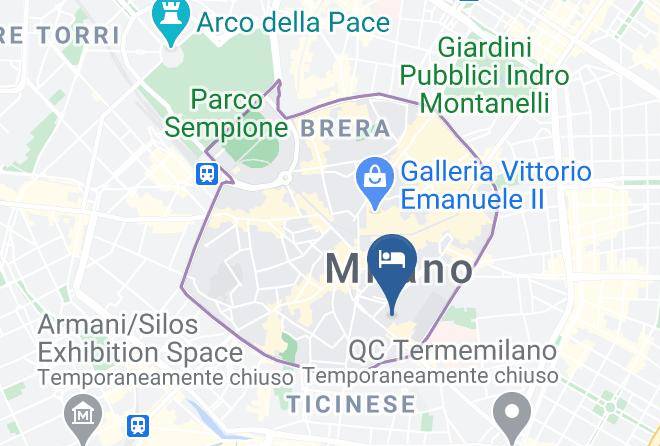 Milan - Vip's Residence Maps