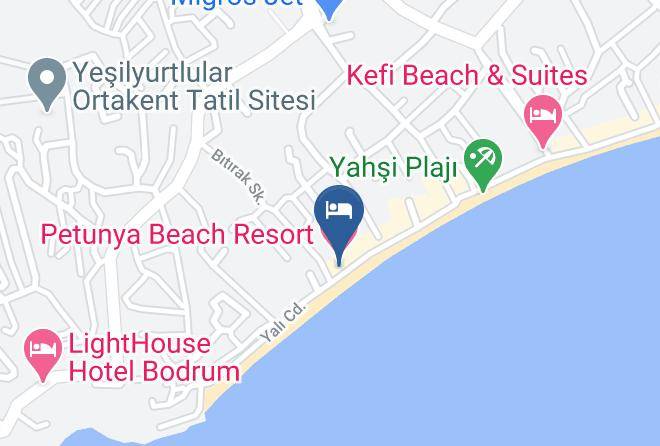 Bodrum - Vira's Restaurant Maps