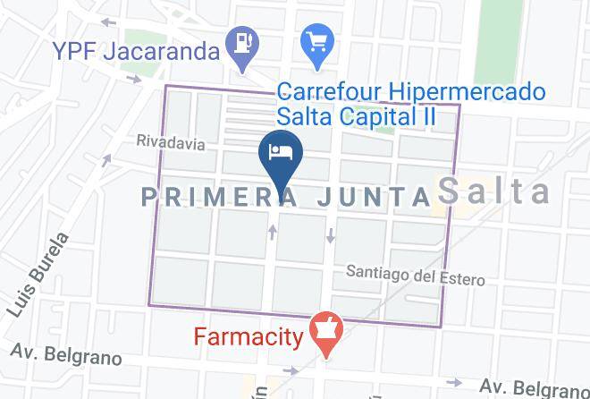 Salta - Virgen De Urkupia Maps